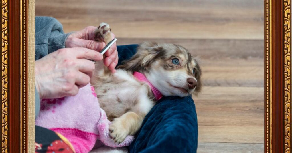 Puppies Nail Trimming