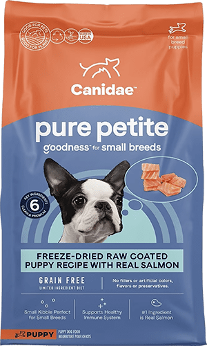 CANIDAE Grain-Free PURE Petite Salmon Formula Small Breed 