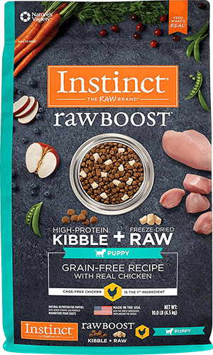 Instinct Raw Boost Puppy Grain-Free Real Chicken Recipe Dry Dog Food